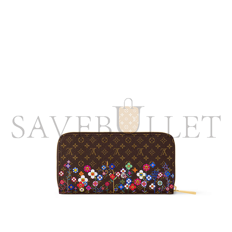 LOUIS VUITTON MASTER MURAKAMI LV × TM ZIPPY WALLET M14162 (19.5*10.5*2.5cm)